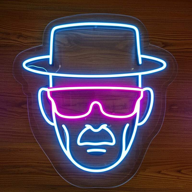 Walter Vibes (40cm) USB - loveledlights - LED-Schild - breaking bad,heisenberg,walter white