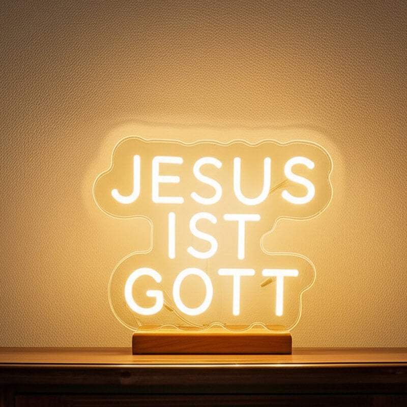 "JESUS IST GOTT" (40x30cm) USB