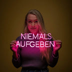 "NIEMALS AUFGEBEN" (USB)