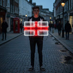 ENGLAND - Flagge (40x24cm) USB - loveledlights - - englische,flag