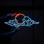 Anime Wolke - Japan Design (USB) - loveledlights - - asia,asiatisch,asien,china,chinesisch,deko,dekoration,japanisch,sonne,wolke,wolken