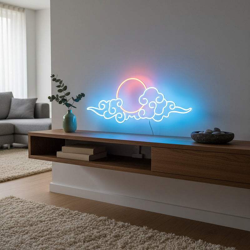 Anime Wolke - Japan Design (USB) - loveledlights - - asia,asiatisch,asien,china,chinesisch,deko,dekoration,japanisch,sonne,wolke,wolken