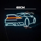 P-Sportwagen (60x42cm) - loveledlights - - porsche,sportwagen