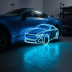 F-GT Sportauto (60cm) - loveledlights - - auto,ford,mustang,rennwagen,sportwagen,wagen