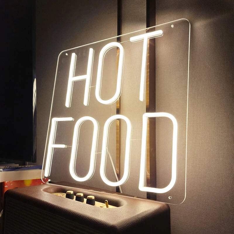 "HOT FOOD" (40x40cm) USB