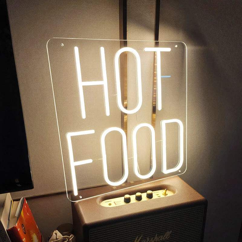 "HOT FOOD" (40x40cm) USB