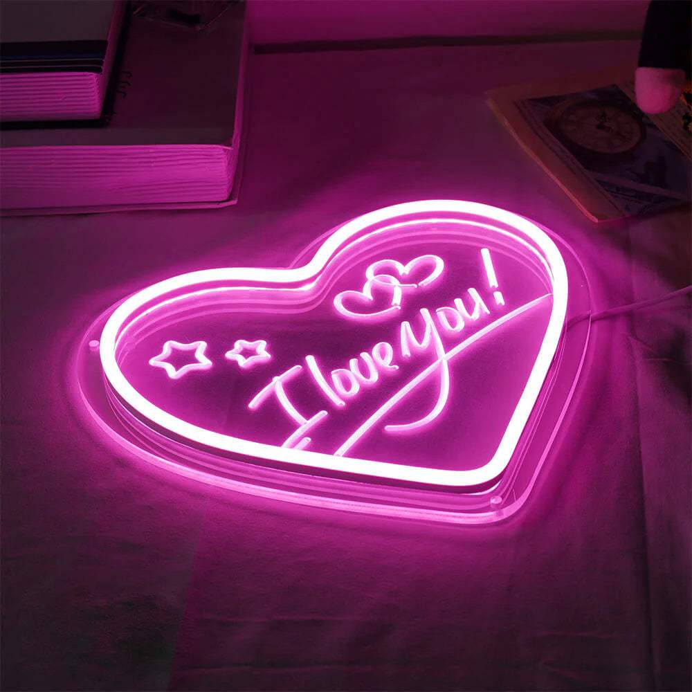 "I love you" Herz (25x22cm) USB