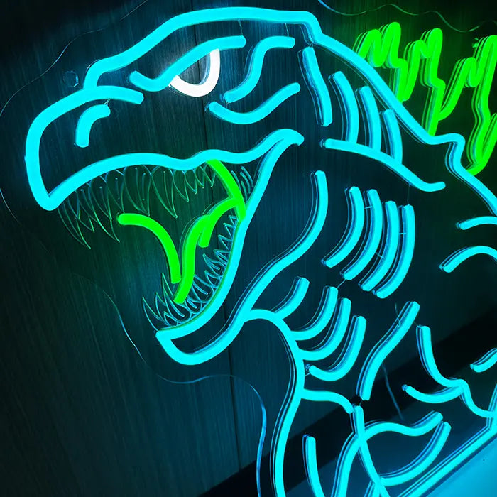 Godzilla Set Neon LED Schild – 7 Motive, dimmbar | Japan Anime Deko