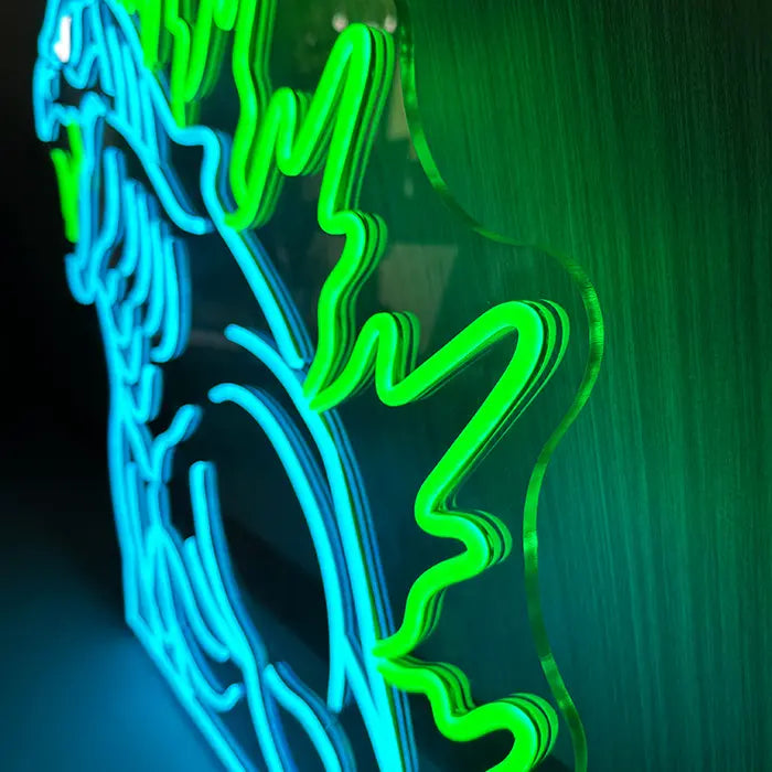 Godzilla Set Neon LED Schild – 7 Motive, dimmbar | Japan Anime Deko