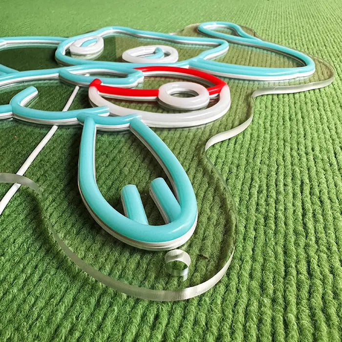 Pokémon Mew Neon LED Schild – USB, dimmbar | Pokémon Gaming Wanddeko