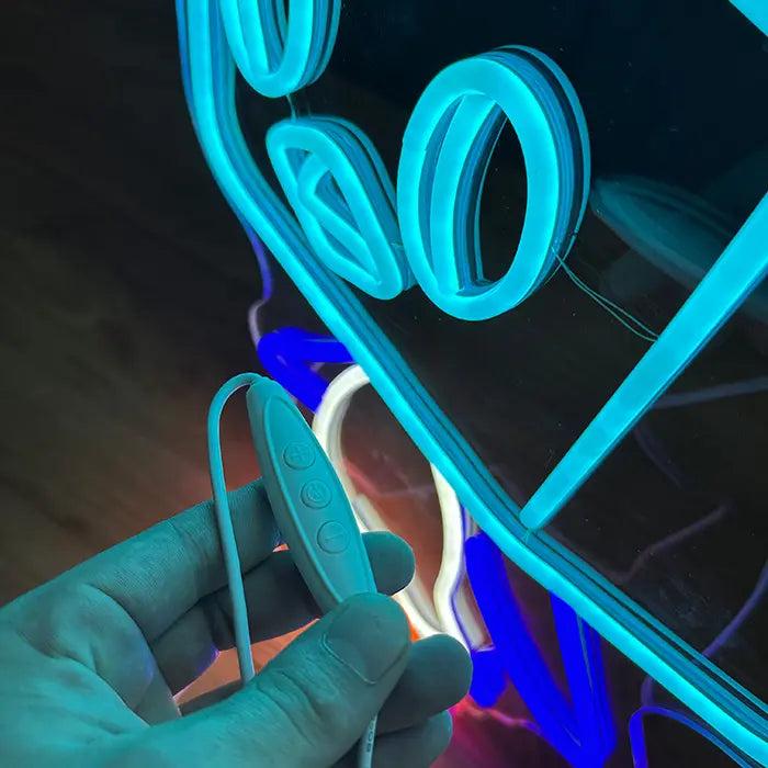 Pokémon Kubuin Neon LED Schild – USB, dimmbar | Pokémon Gaming Wanddeko
