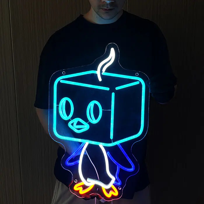 Pokémon Kubuin Neon LED Schild – USB, dimmbar | Pokémon Gaming Wanddeko