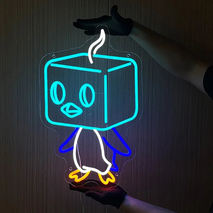 Pokémon Kubuin Neon LED Schild – USB, dimmbar | Pokémon Gaming Wanddeko