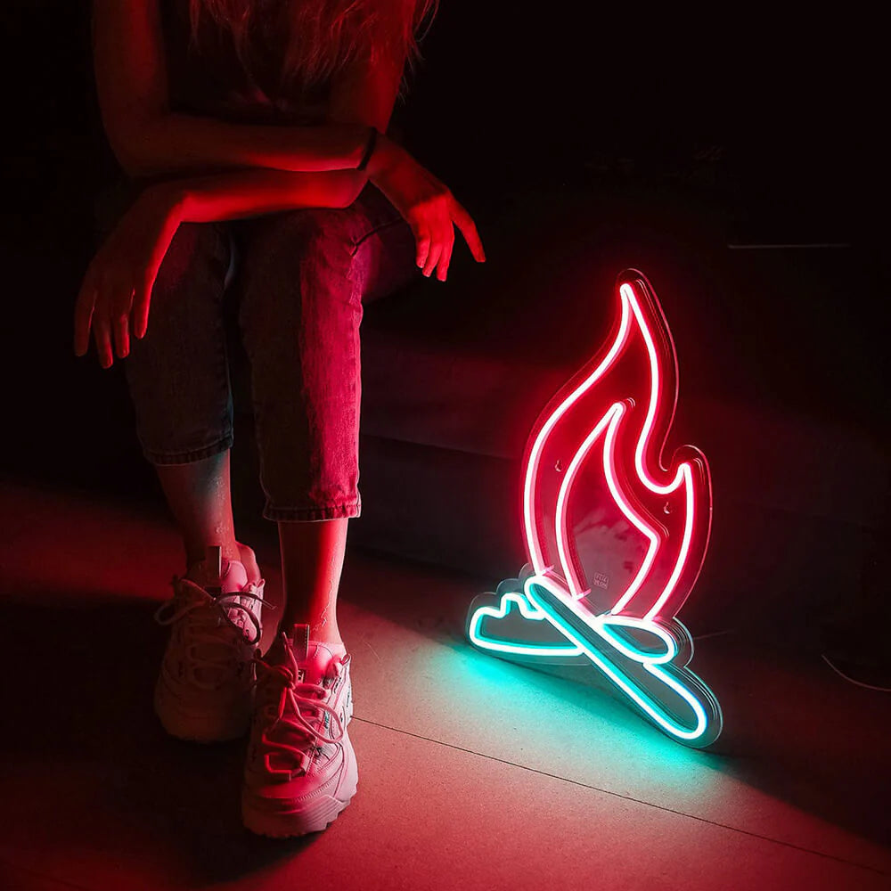 Lagerfeuer (50x34cm) USB