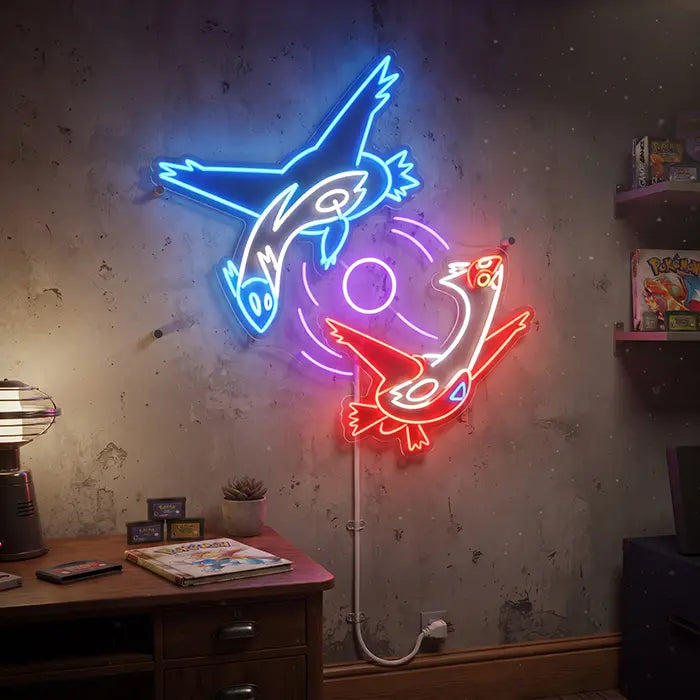 Latios & Latias XXL 90cm (12V)