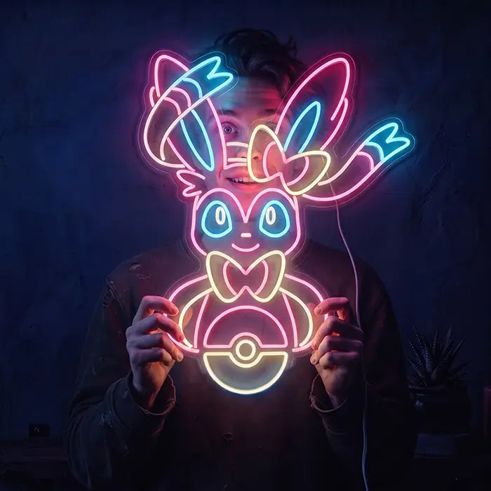 Sylveon Pokemon XL 60cm (12V)