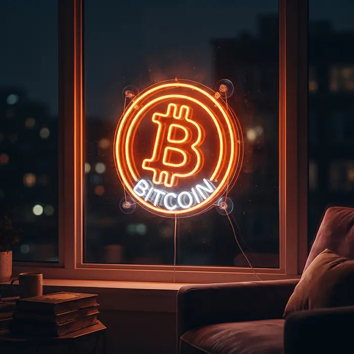 Bitcoin Orange XL 50cm (12V)