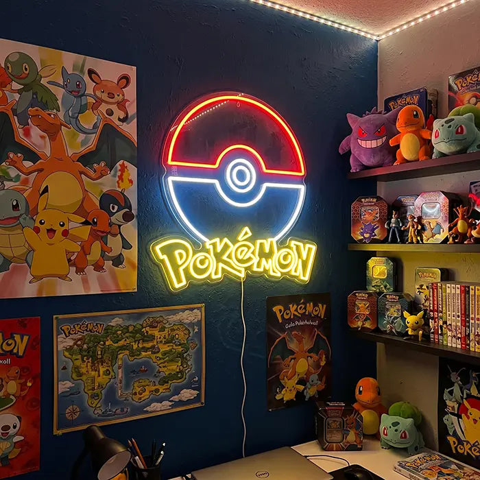 POKEMON Logo Licht XL 60cm (12V)