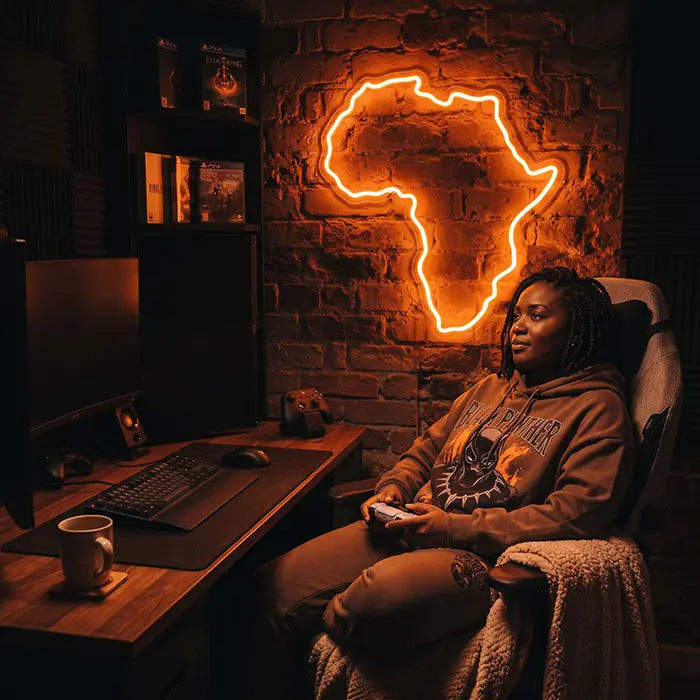 Afrika Silhouette XXL 70cm (12V)