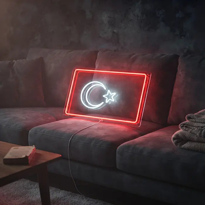 Türkische Flagge USB+12V