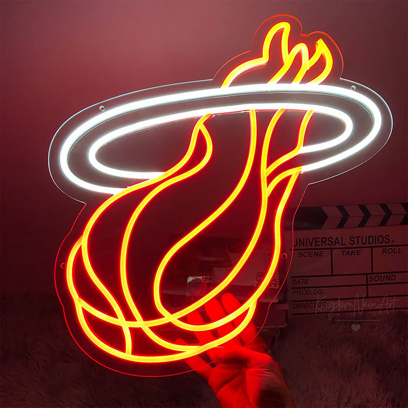 Feuer-Basketball (40x40cm) USB
