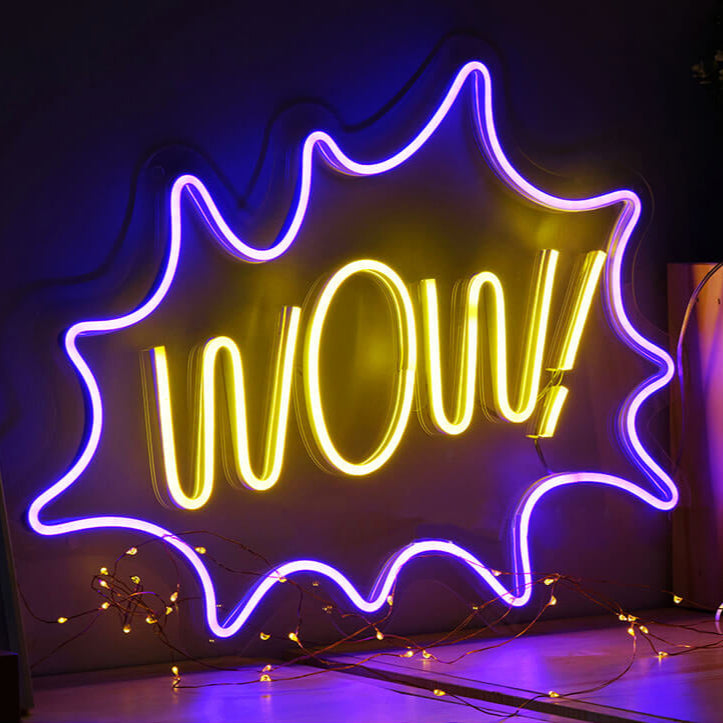 Wow LED Sign (USB)