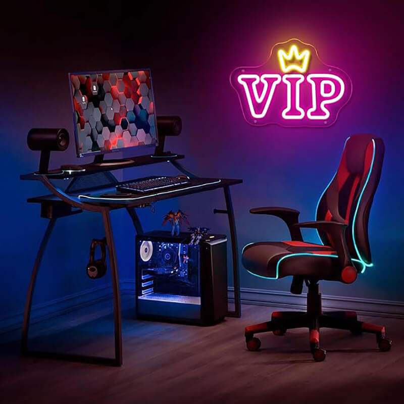 VIP Girl Neon Sign – Wanddeko für Junggesellinnenabschied und Lounge