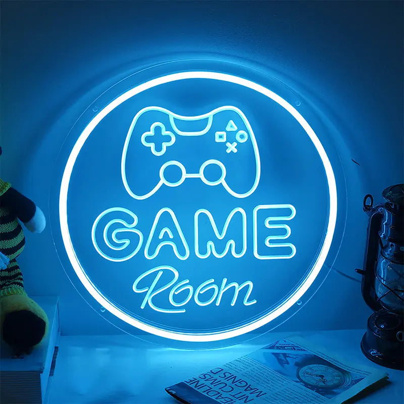Game Room Neon LED Schild USB – Gaming Zimmer Wanddeko