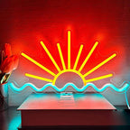 Aufgehende Sonne (50cm) USB - loveledlights - - horizont,licht,meer,sonne,sonnenaufgang,sonnenuntergang,wasser