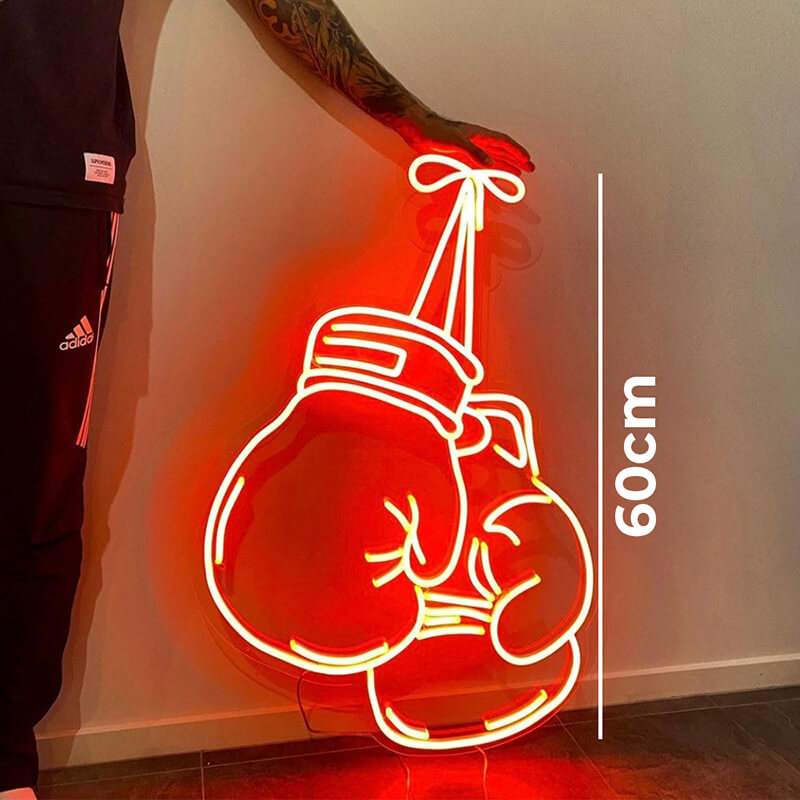 Boxhandschuhe (XL 60x44cm) - loveledlights - - boxen,sport