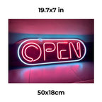 "Open" cyberpunk style (50x18cm) USB