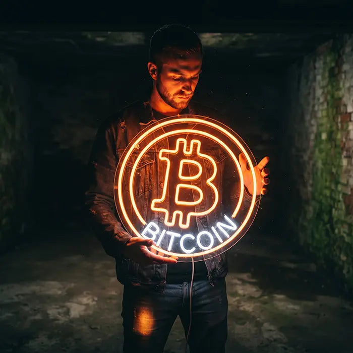 Bitcoin Orange XL 50cm (12V)