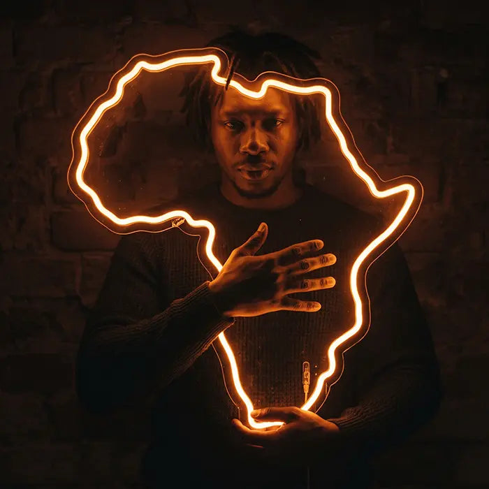 Afrika Silhouette XXL 70cm (12V)
