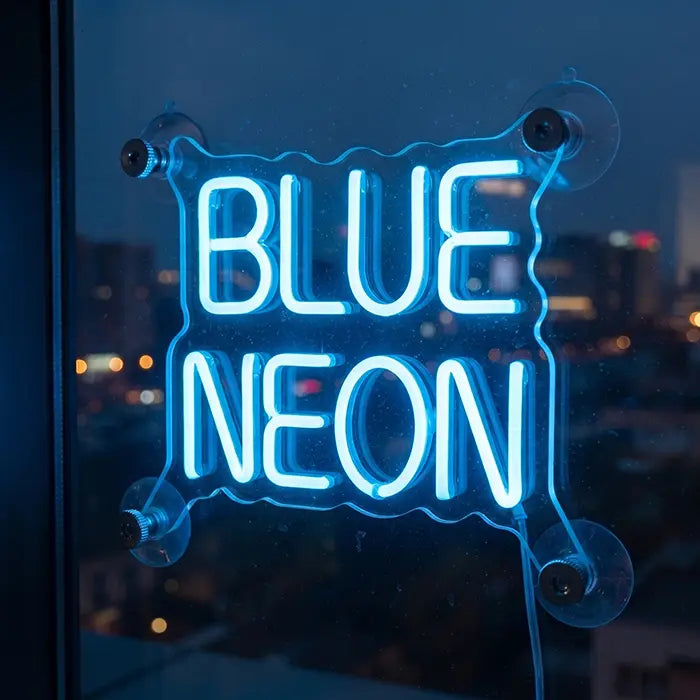 Saugnäpfe für Neon LED Schilder – 4er Set | Bohrfreie Montage