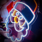 Weihnachtsmann (48x36cm) USB - loveledlights - LED-Schild - 
