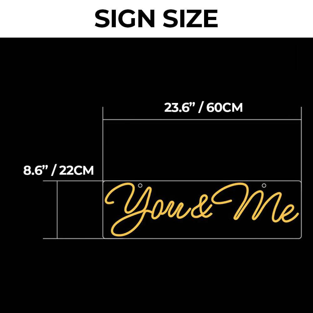 "You & Me" (XXL 60x22cm) USB