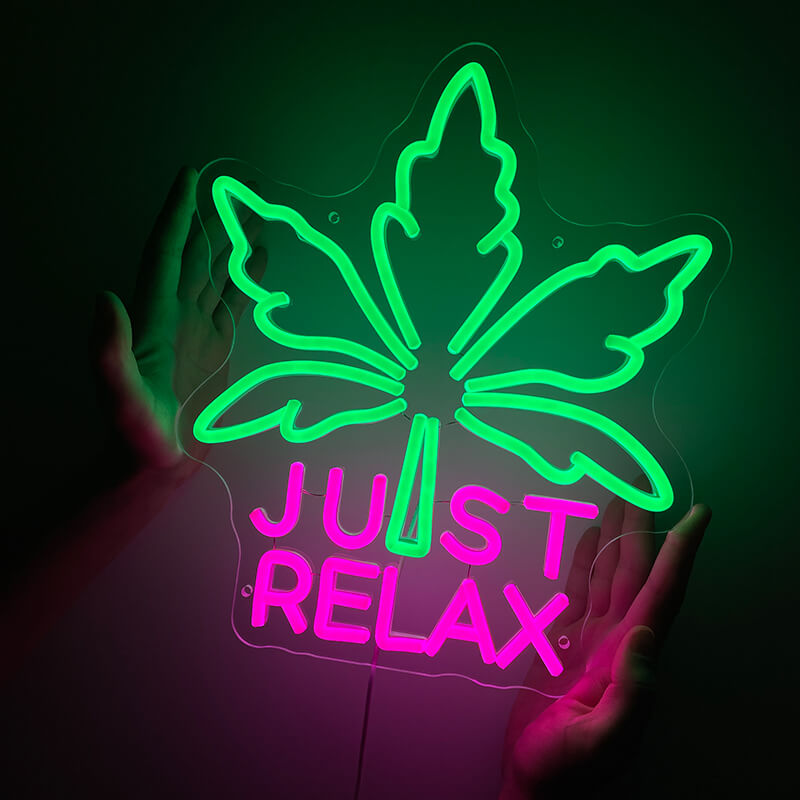 "JUST RELAX" Pink (35x30cm) USB