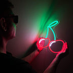 Kirschen (32x28cm) USB - loveledlights - LED-Schild - 