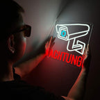 Videoüberwachung (35x35cm) USB - loveledlights - - achtung,sicherheitsschild,sicherheitsüberwachung,video,videokamera,warnschild