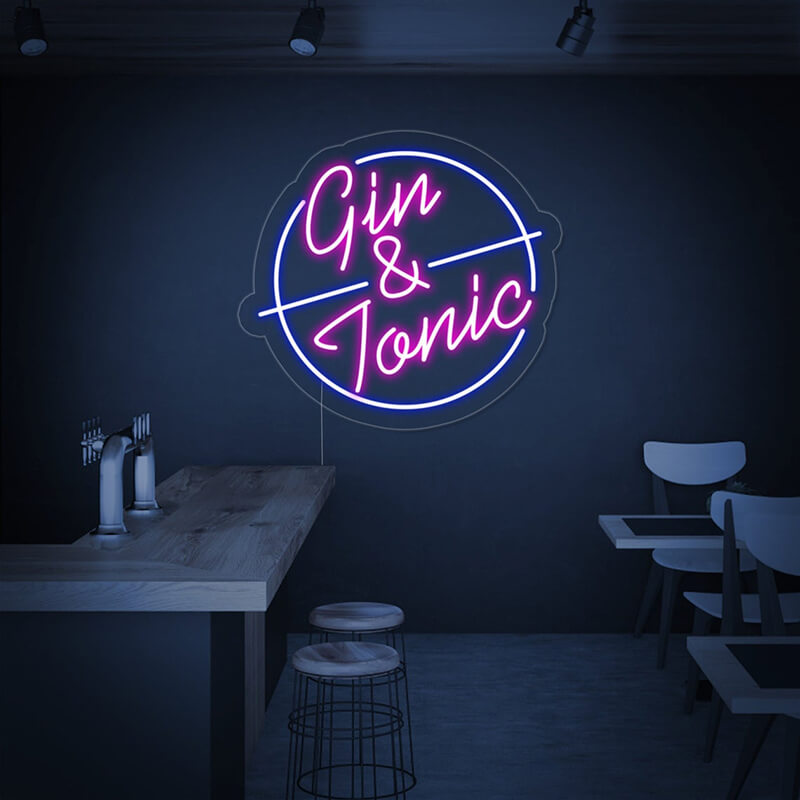 "Gin & Tonic" (50x45cm) USB
