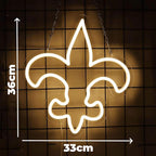 "Fleur-de-lis" Symbol (36x33cm) USB