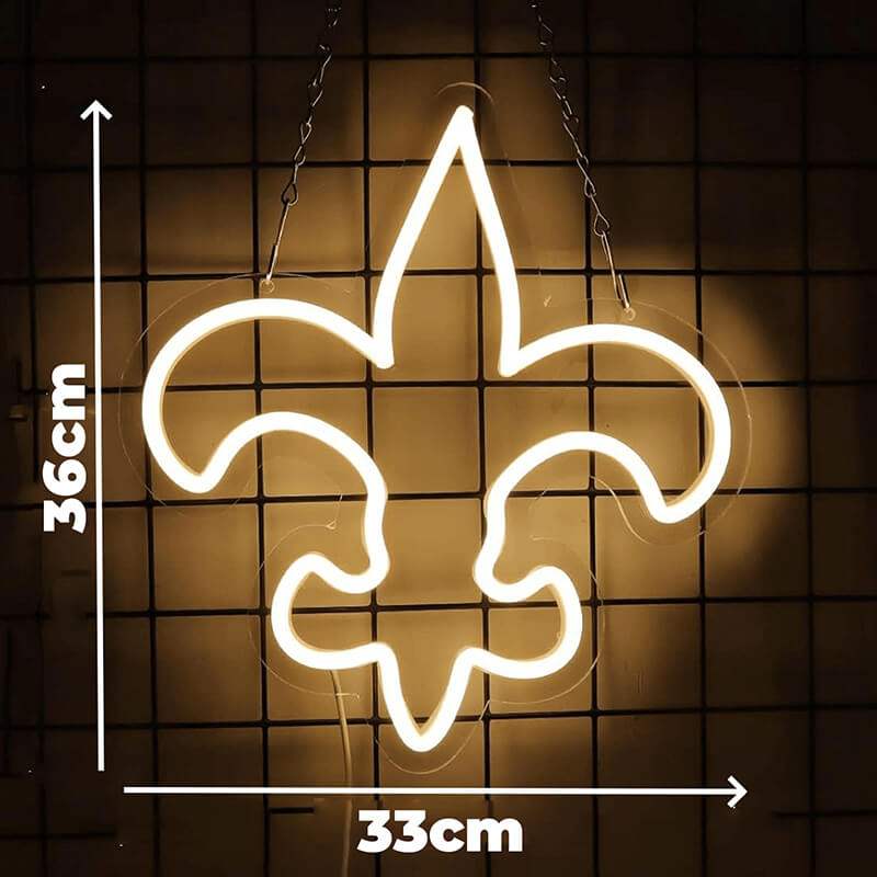 "Fleur-de-lis" Symbol (36x33cm) USB