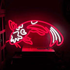 Koi-Fisch (40x26cm) USB - loveledlights - - karpfen