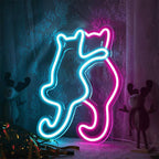 Katzenfreunde (35x28cm) USB - loveledlights - - cat,katze