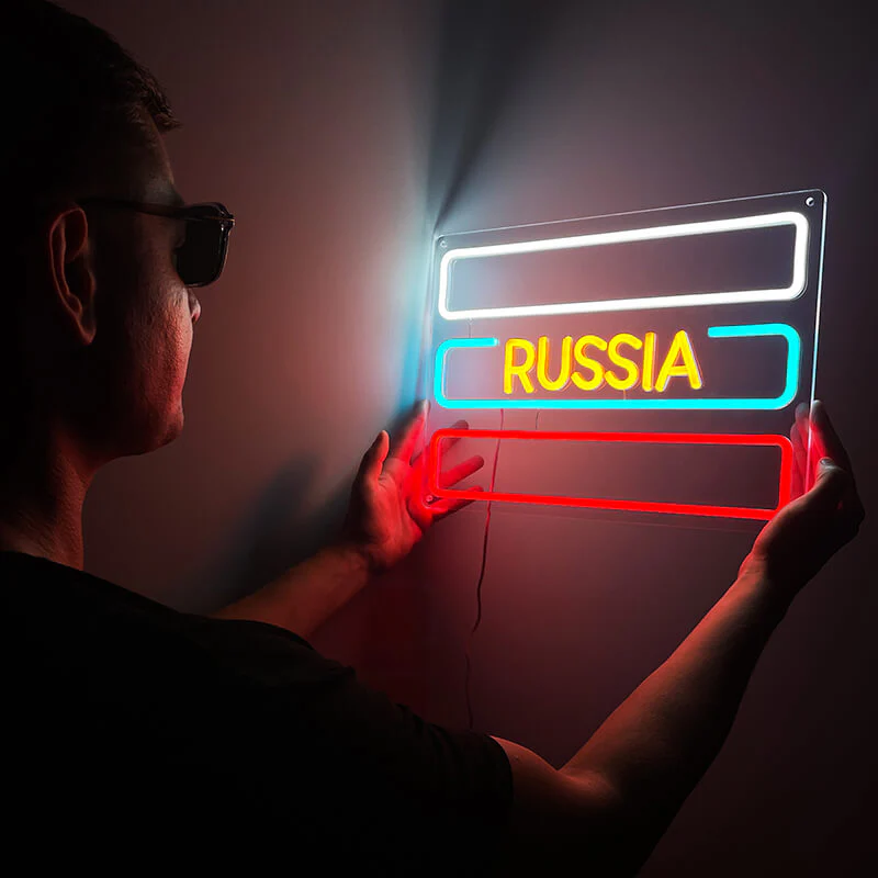 Russland Flagge (40x29cm) USB