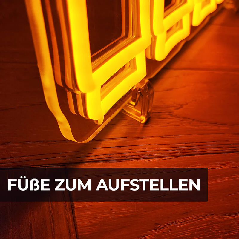 AK47 Patronen LED-Schild (39x29cm) USB