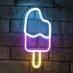Eis am Stiel (30x15cm) USB - loveledlights - LED-Schild - 