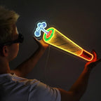 Rauchendes Neonlicht im Joint-Design – LED Wanddeko für Wohnzimmer oder Lounge