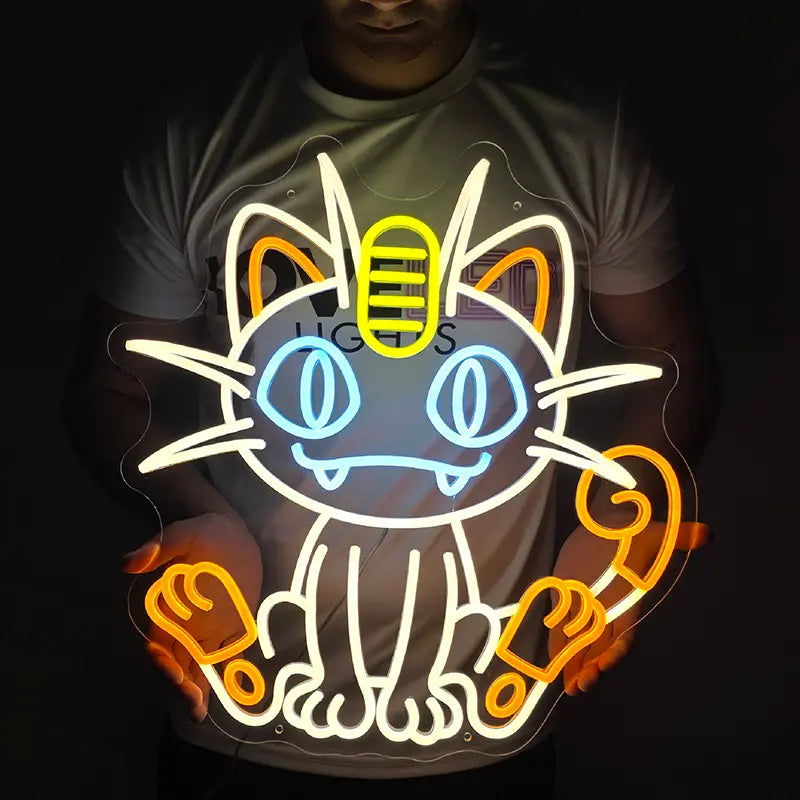 Sagenhafte Pokémon Neon LED Schilder – USB & 12V Leuchtschilder | Pokémon Sammler Set