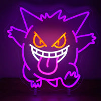 Pokémon Gengar Crazy Neon LED Schild